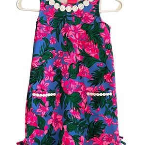 Lilly Pulitzer Pink and Green Floral Dress